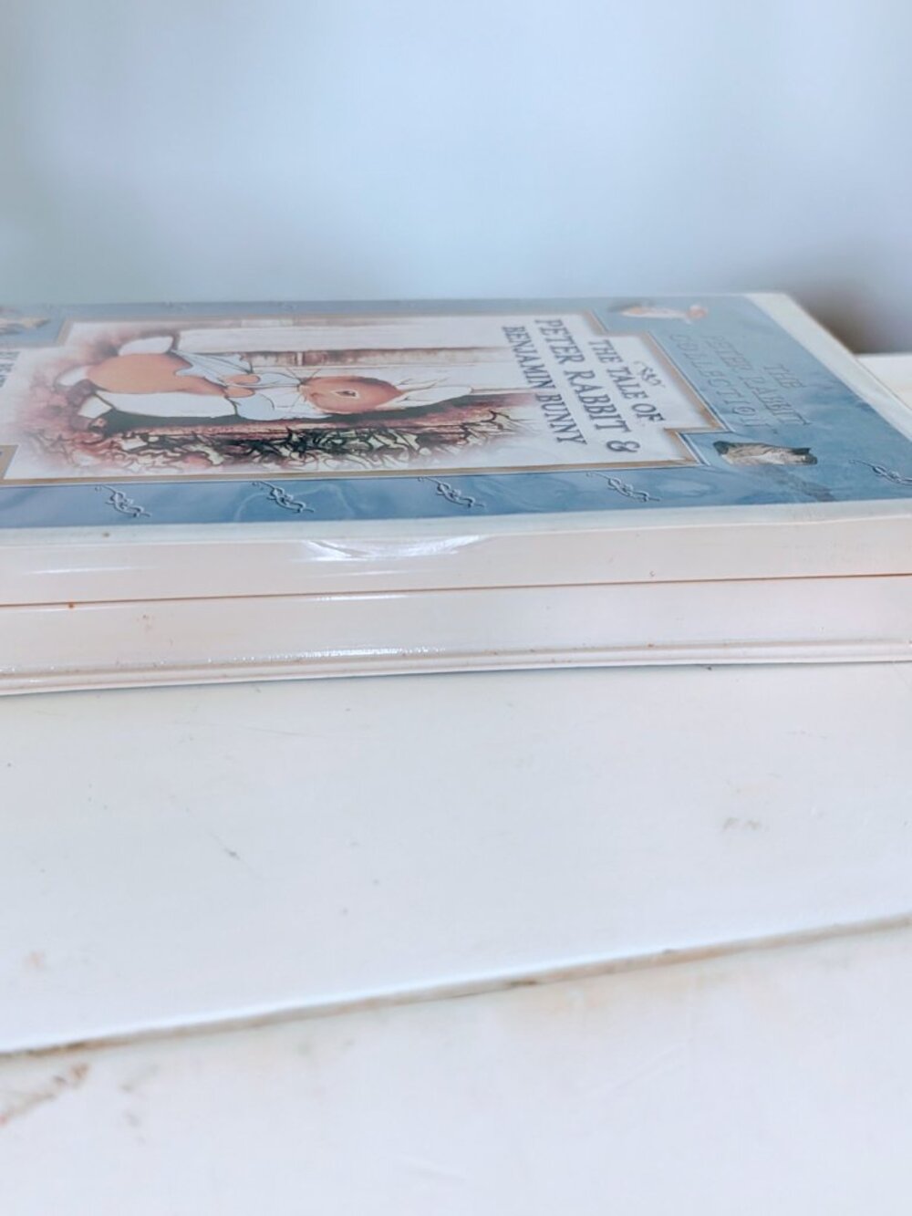 VTG Peter Rabbit & Benjamin Bunny VHS + CD Soundtrack Clamshell Beatrix Potter - Picture 10 of 11